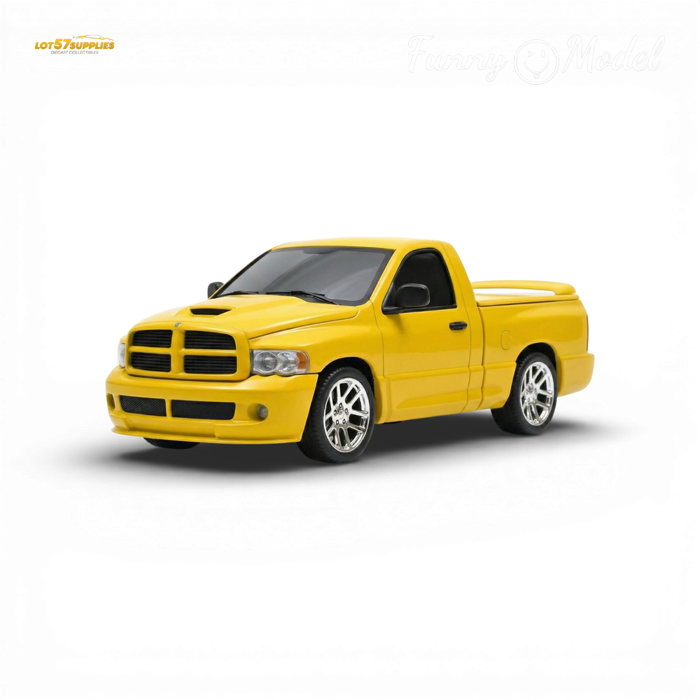 (Pre-Order) Funny Model 2004 Dodge RAM SRT-10 - Yellow Fever 1:64 (ONLINE ORDER ONLY)