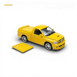 (Pre-Order) Funny Model 2004 Dodge RAM SRT-10 - Yellow Fever 1:64 (ONLINE ORDER ONLY)