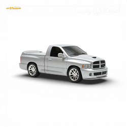 (Pre-Order) Funny Model 2004 Dodge RAM SRT-10 - Bright Silver Metallic 1:64 (ONLINE ORDER ONLY)