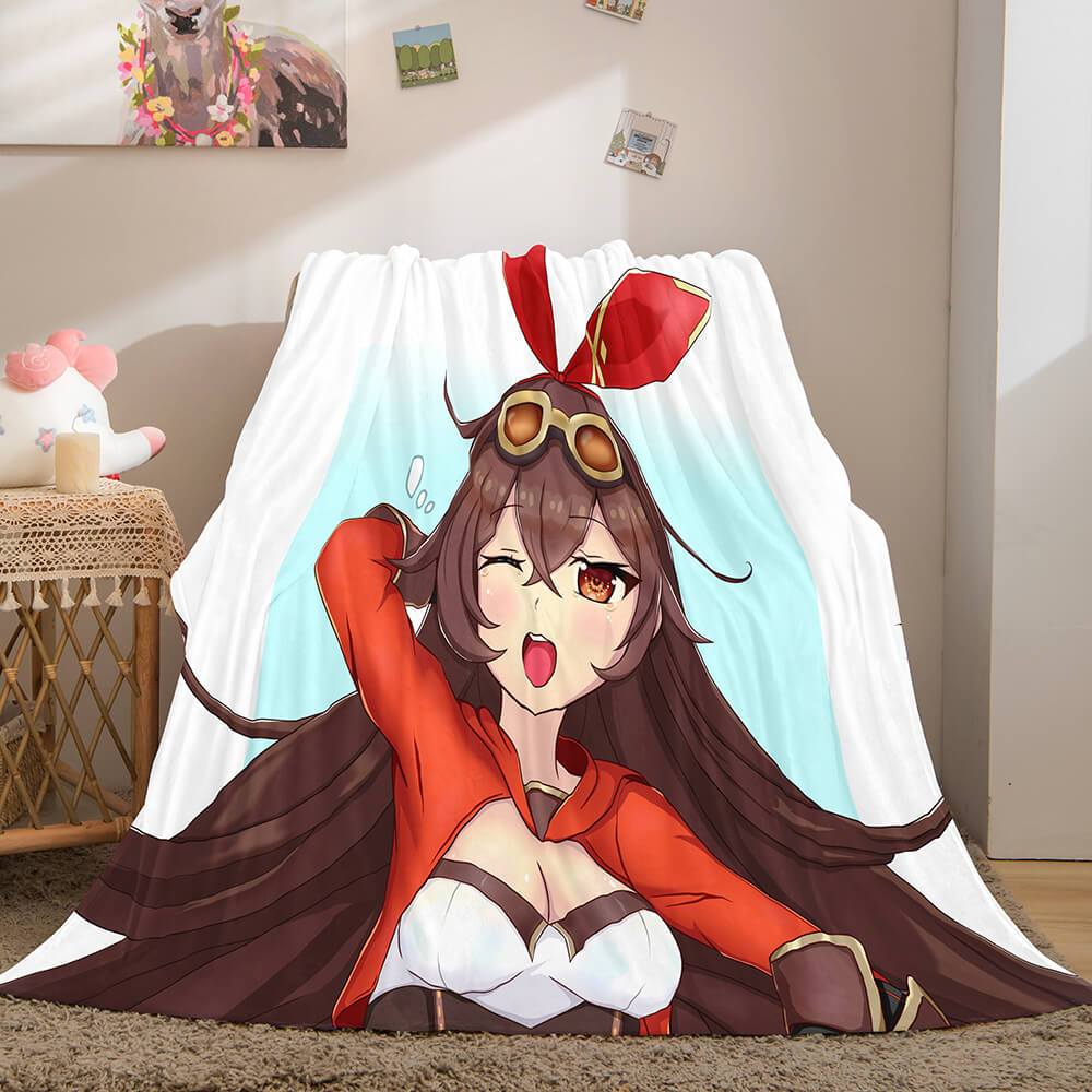 Genshin Impact Flannel Fleece Blanket (Online Order Only)
