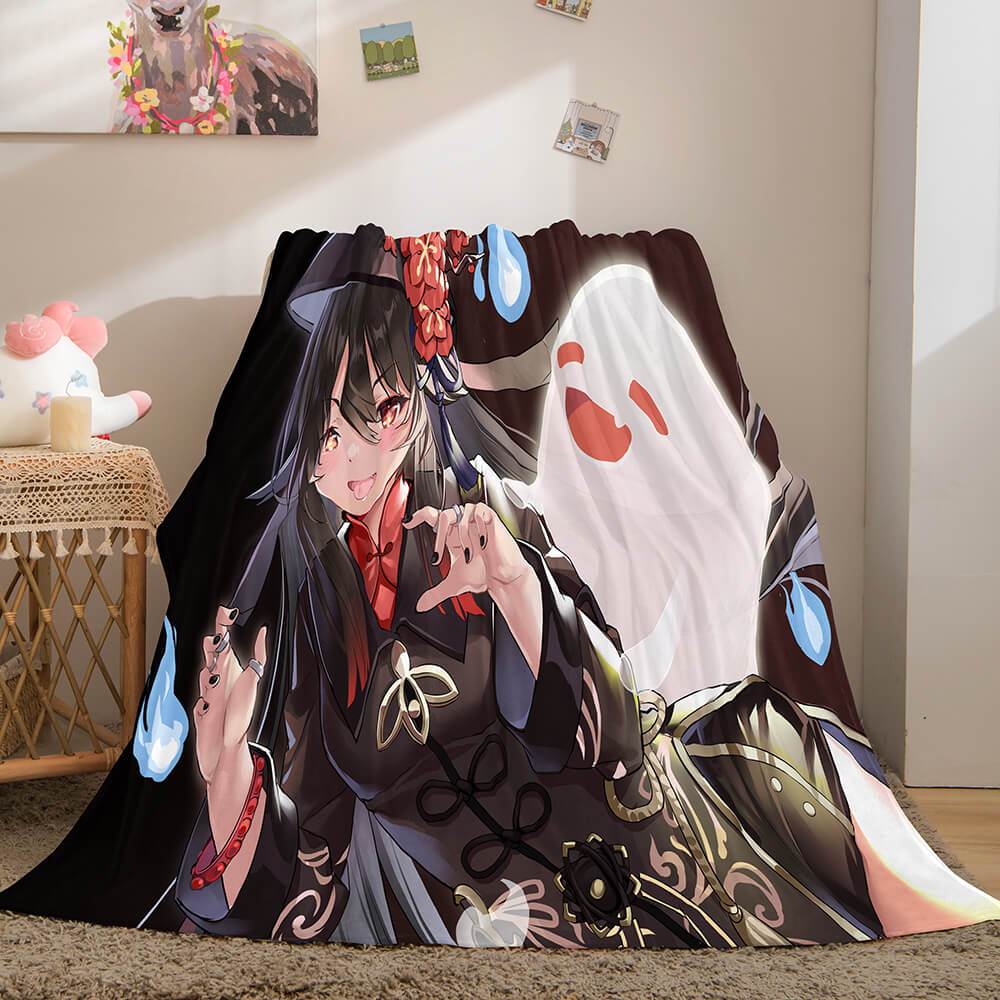 Genshin Impact Flannel Fleece Blanket (Online Order Only)