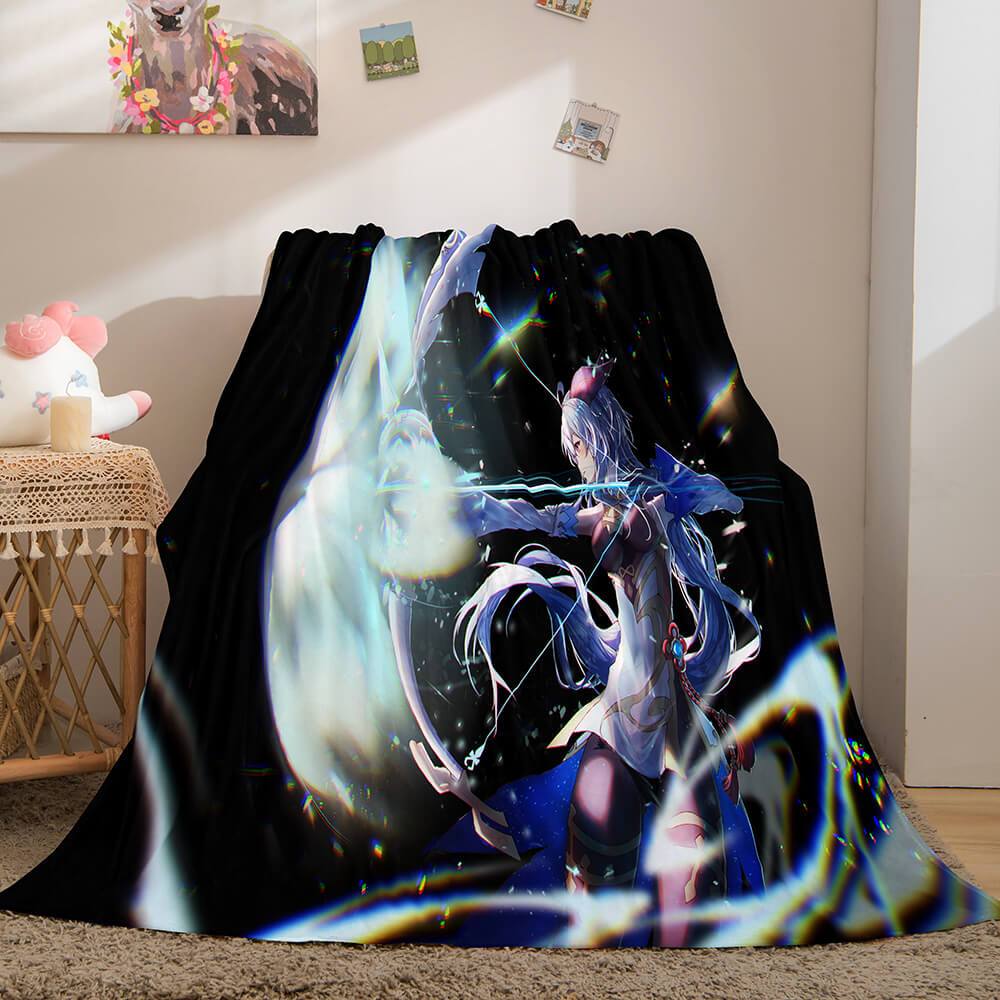 Genshin Impact Flannel Fleece Blanket (Online Order Only)