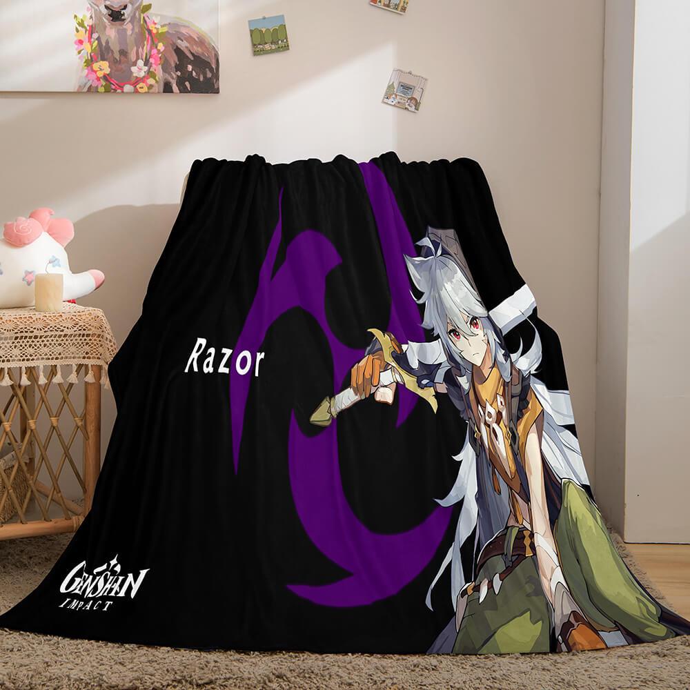 Genshin Impact Flannel Fleece Blanket (Online Order Only)