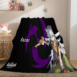 Genshin Impact Flannel Fleece Blanket (Online Order Only)