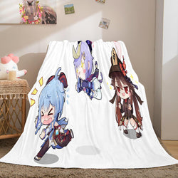 Genshin Impact Flannel Fleece Blanket (Online Order Only)