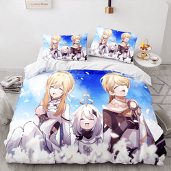 Genshin Impact Bedding Set Quilt Cover Without Filler (Online Order Only)