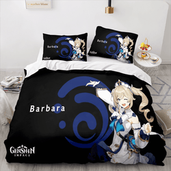 Genshin Impact Bedding Set Quilt Cover Without Filler (Online Order Only)