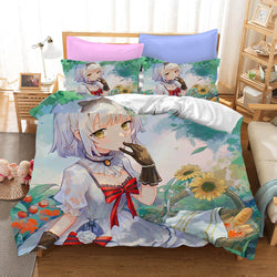 Genshin Impact Bedding Set Quilt Cover Without Filler (Online Order Only)
