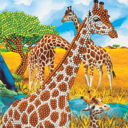 Gentle Giraffe Crystal Art Card Kit Craft Buddy (ONLINE ORDER ONLY)
