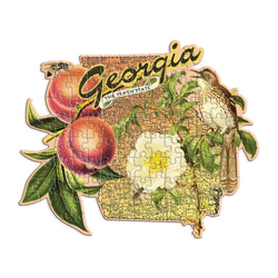 Georgia 100 Piece Mini Shaped Jigsaw Puzzle Galison (ONLINE ORDER ONLY)