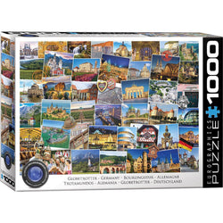 Germany Globetrotter 1000 Piece Jigsaw Puzzle Eurographics (ONLINE ORDER ONLY)