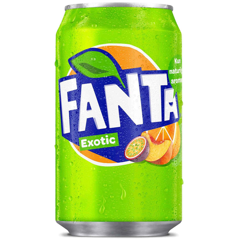 Fanta Exotic (11oz) (Denmark) (ONLINE ORDER ONLY)