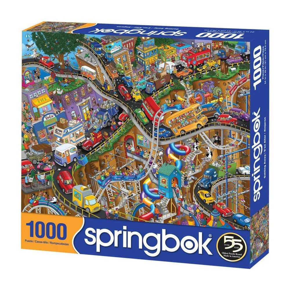 Getting Away 1000 Piece Jigsaw Puzzle Springbok (ONLINE ORDER ONLY)