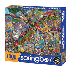 Getting Away 1000 Piece Jigsaw Puzzle Springbok (ONLINE ORDER ONLY)