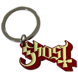 Ghost Band Red Shadow Logo Keychain (ONLINE ORDER ONLY)