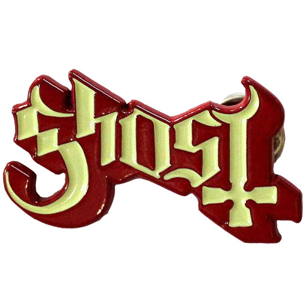 Ghost Red Logo Enamel Pin (ONLINE ORDER ONLY)