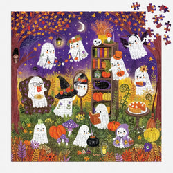 Ghostly Gathering 500 Piece Jigsaw Puzzle Mudpuppy