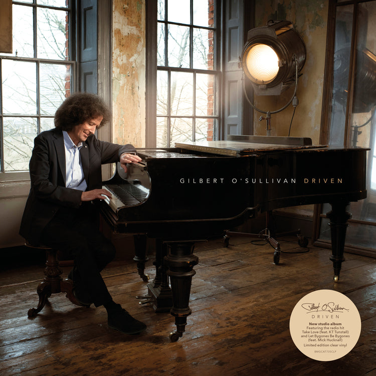 Gilbert O'Sullivan - Driven (Limited Edition) (Clear Vinyl) [Vinyl] (ONLINE ORDER ONLY)