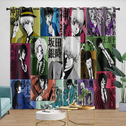 Gintama Curtains Blackout Window Drapes Room Decoration (Online Order Only)