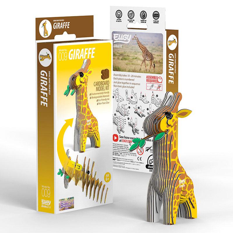 Giraffe 3D Cardboard Model Kit Eugy (ONLINE ORDER ONLY)
