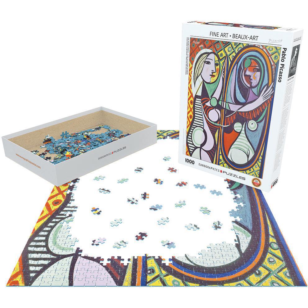 Girl Before a Mirror 1000 Piece Jigsaw Puzzle Eurographics (ONLINE ORDER ONLY)