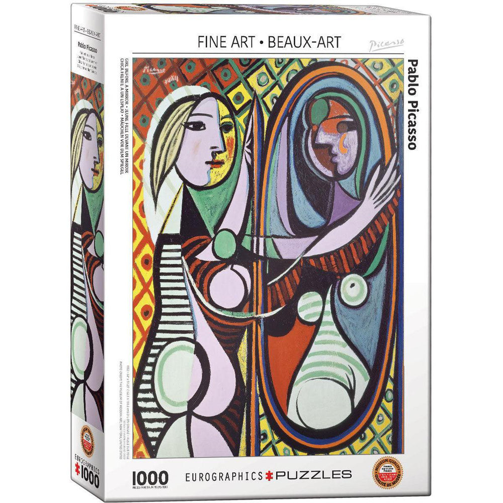 Girl Before a Mirror 1000 Piece Jigsaw Puzzle Eurographics (ONLINE ORDER ONLY)