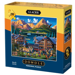 Glacier National Park 210 Piece Jigsaw Puzzle Dowdle (ONLINE ORDER ONLY)