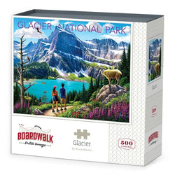 Glacier National Park 500 Piece Jigsaw Puzzle Boardwalk