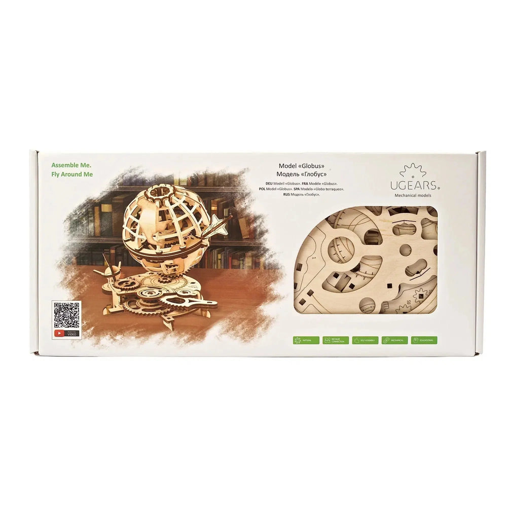 Globus 3D Wood Model Kit UGEARS (ONLINE ORDER ONLY)