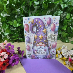 Gnome Birthday Card (ONLINE ORDER ONLY)