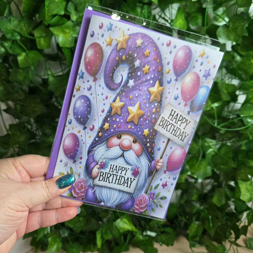 Gnome Birthday Card (ONLINE ORDER ONLY)