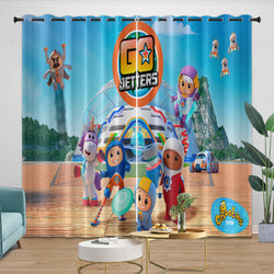 Go Jetters Curtains Pattern Blackout Window Drapes (ONLINE ORDER ONLY)