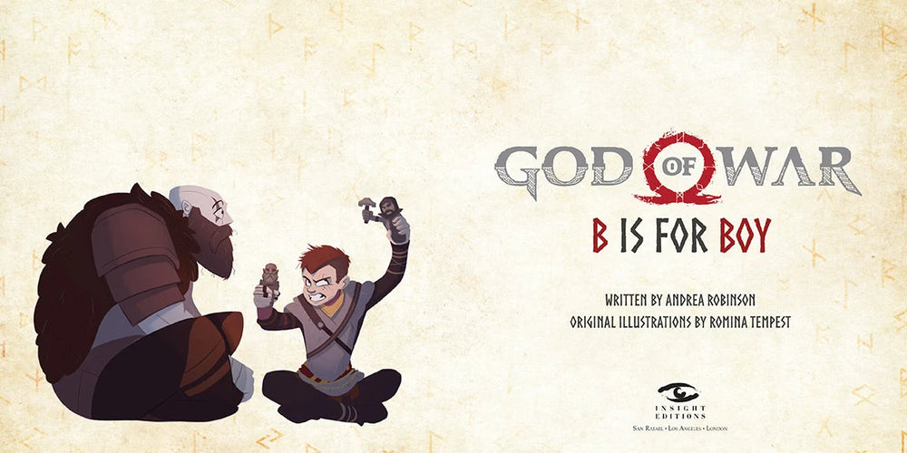God of War: B is for Boy Book (ONLINE ORDER ONLY)