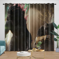 Godzilla Minus One Curtains Blackout Window Drapes (Online Order Only)