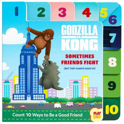 Godzilla Vs Kong: Sometimes Friends Fight (Board Book) (ONLINE ORDER ONLY)
