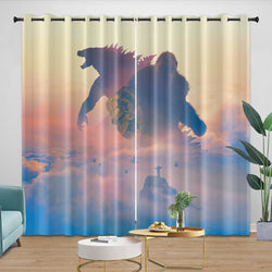 Godzilla X Kong The New Empire Curtains Blackout Window Drapes (Online Order Only)