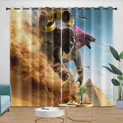 Godzilla X Kong The New Empire Curtains Blackout Window Drapes (Online Order Only)