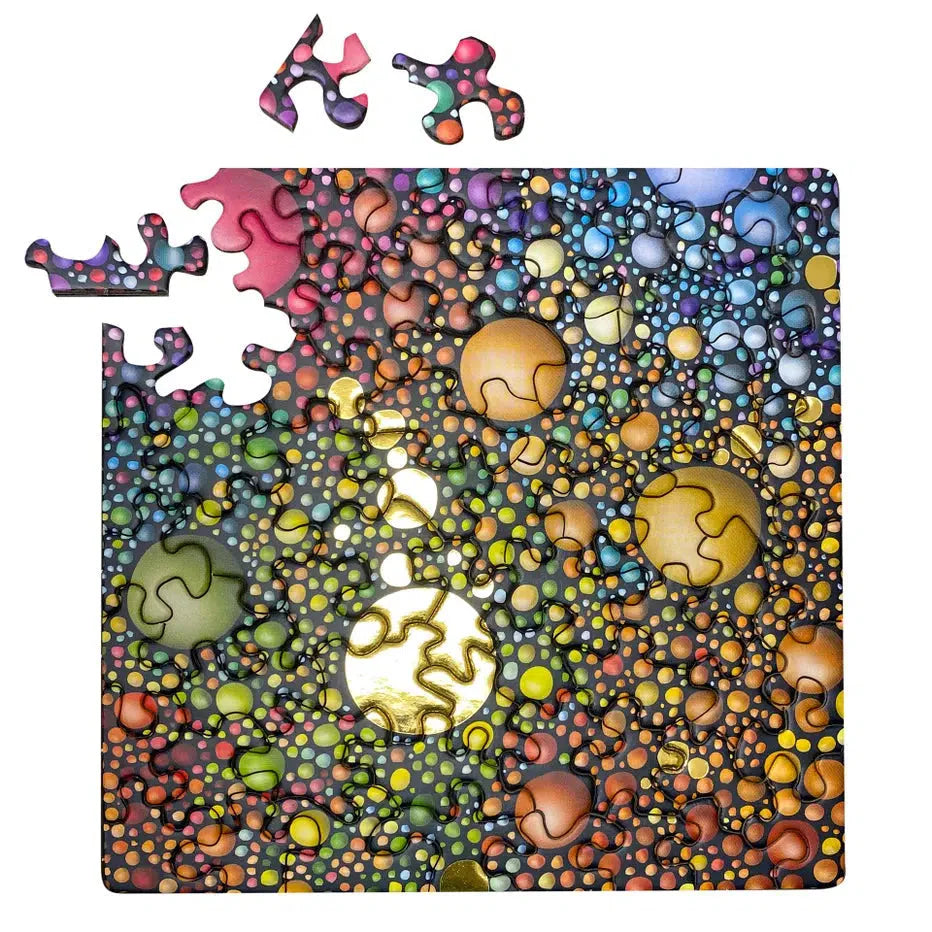 Gold #2 - 72 Piece Pocket Jigsaw Puzzle Curiosi (ONLINE ORDER ONLY)