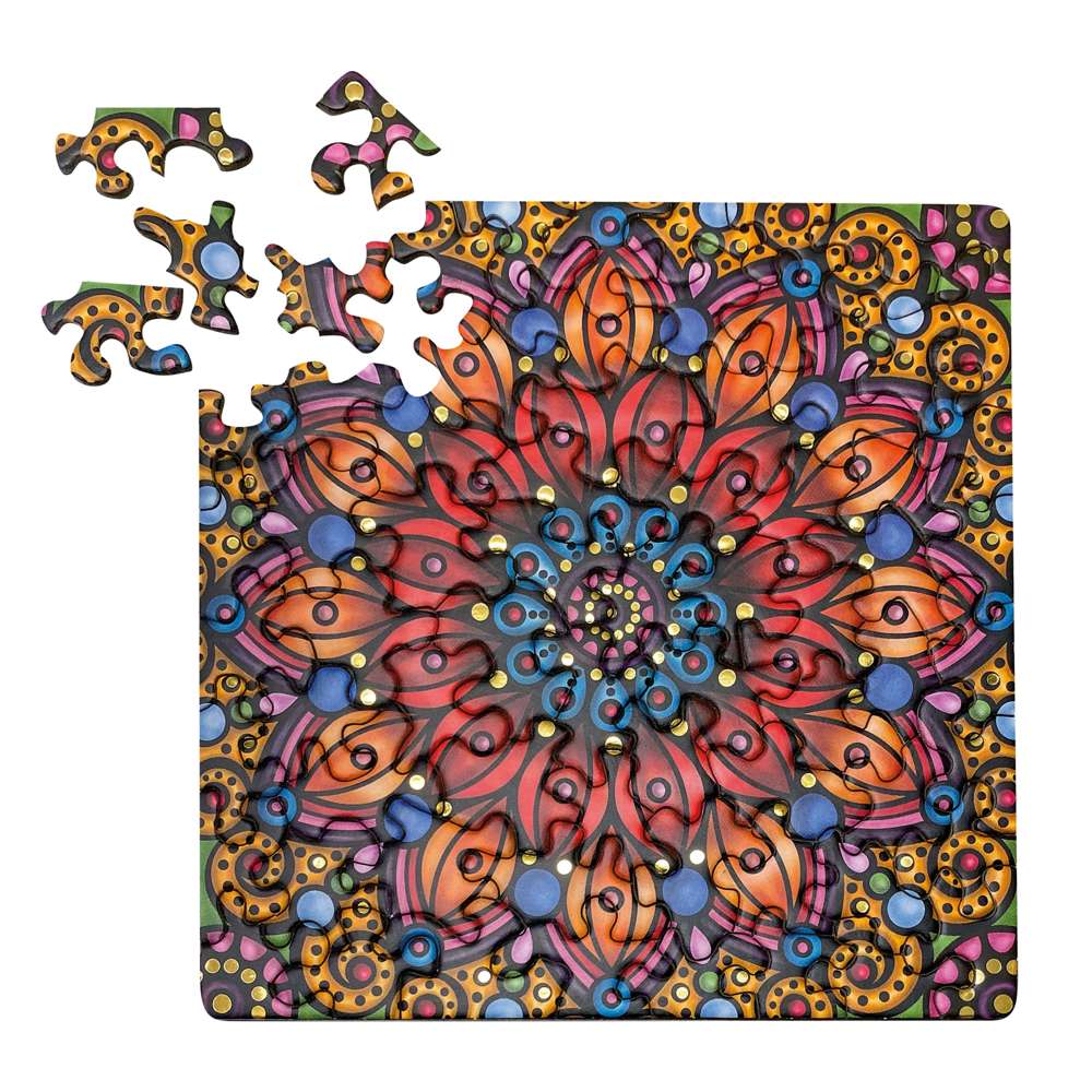 Gold #4 - 72 Piece Pocket Jigsaw Puzzle Curiosi (ONLINE ORDER ONLY)