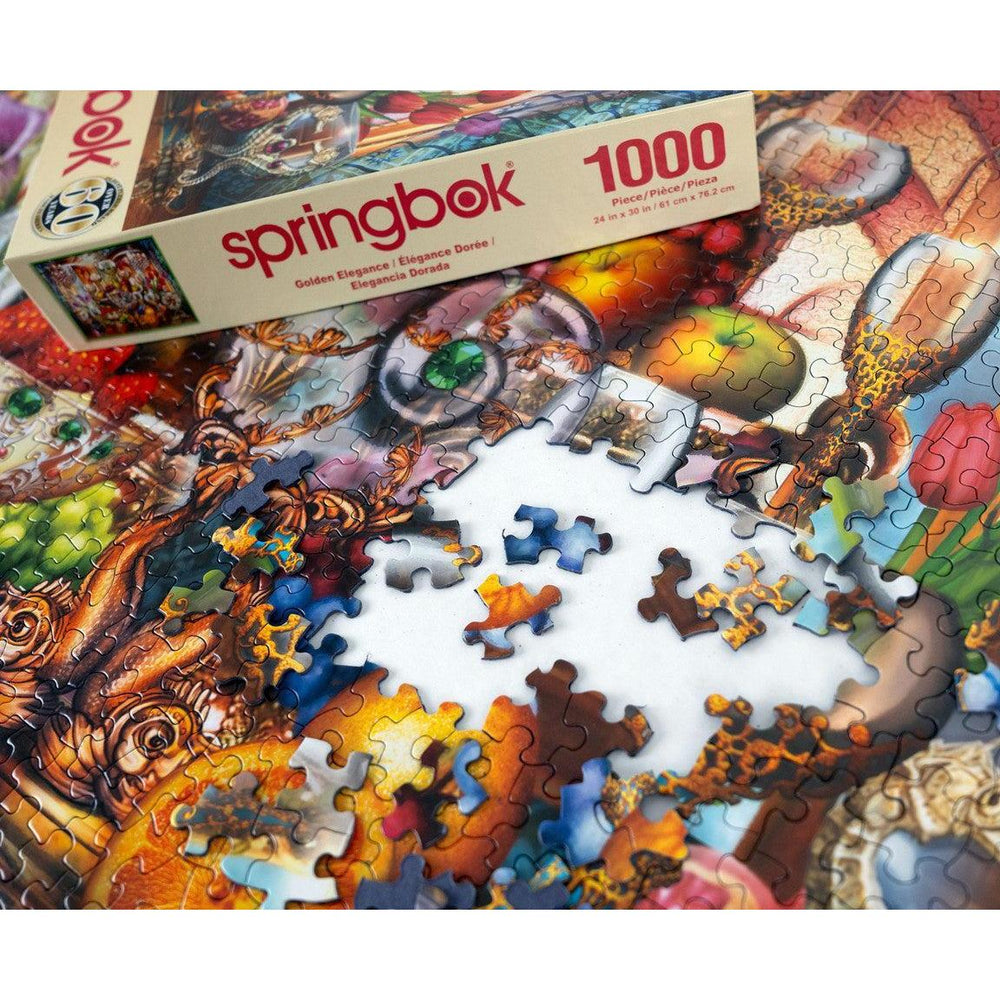 Golden Elegance 1000 Piece Jigsaw Puzzle Springbok (ONLINE ORDER ONLY)