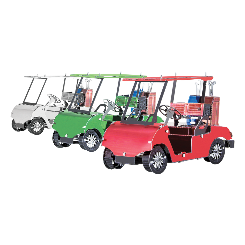 Golf Cart Set 3D Steel Model Kit Metal Earth (ONLINE ORDER ONLY)