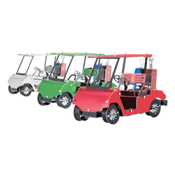 Golf Cart Set 3D Steel Model Kit Metal Earth (ONLINE ORDER ONLY)