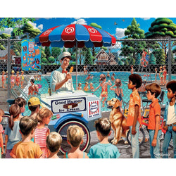 Good Humor Man 1000 Piece Jigsaw Puzzle White Mountain (ONLINE ORDER ONLY)