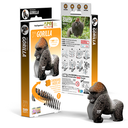 Gorilla 3D Cardboard Model Kit Eugy (ONLINE ORDER ONLY)