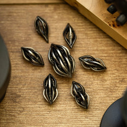 Gothic Thorn Hollow Metal DND Dice Set (ONLINE ORDER ONLY)