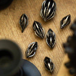 Gothic Thorn Hollow Metal DND Dice Set (ONLINE ORDER ONLY)