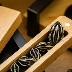 Gothic Thorn Hollow Metal DND Dice Set (ONLINE ORDER ONLY)