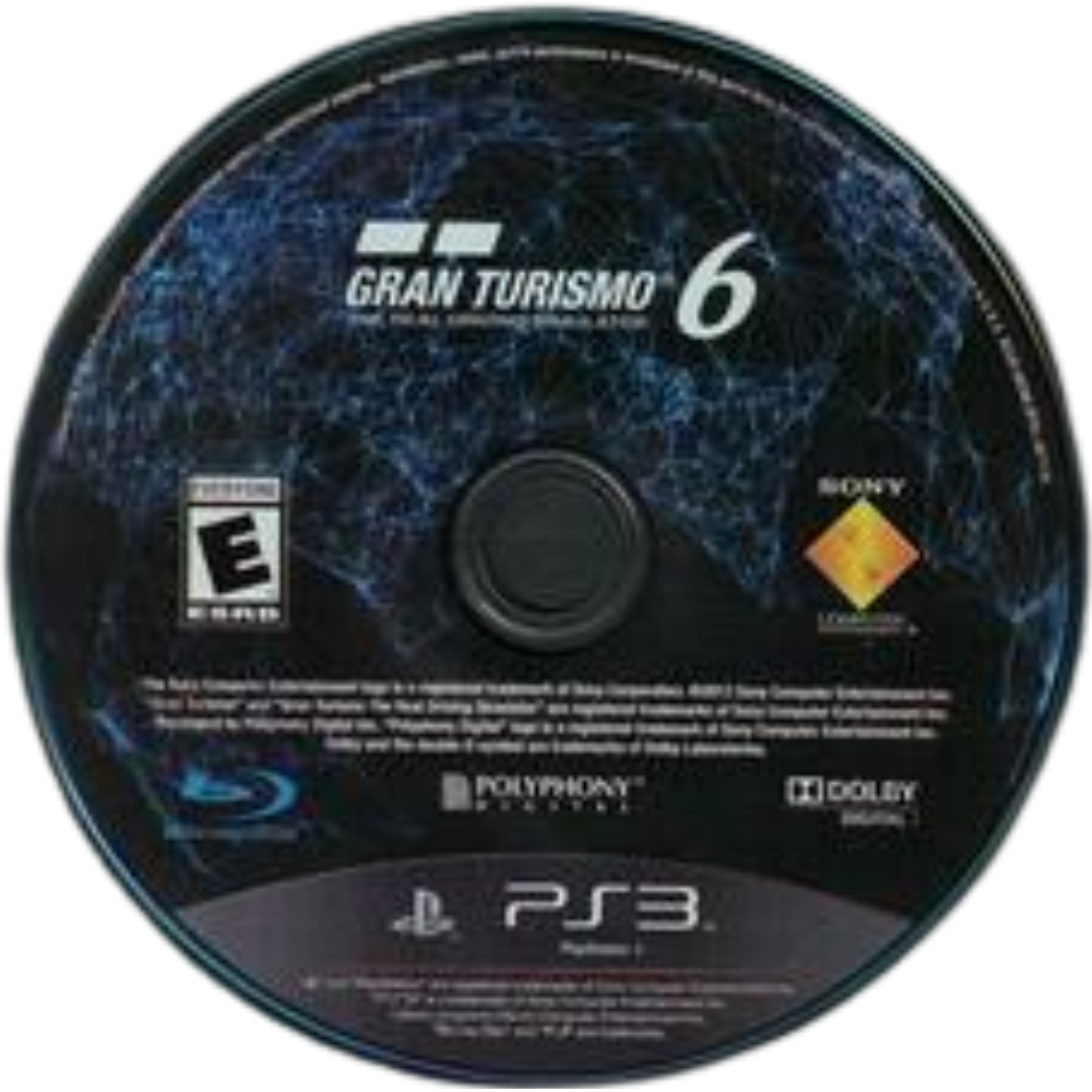Gran Turismo 6 - PlayStation 3 (Online Order Only)