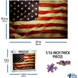 Grand Old Flag 1000 Piece Jigsaw Puzzle Twin Spring (ONLINE ORDER ONLY)