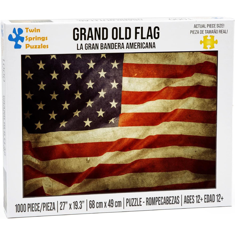 Grand Old Flag 1000 Piece Jigsaw Puzzle Twin Spring (ONLINE ORDER ONLY)
